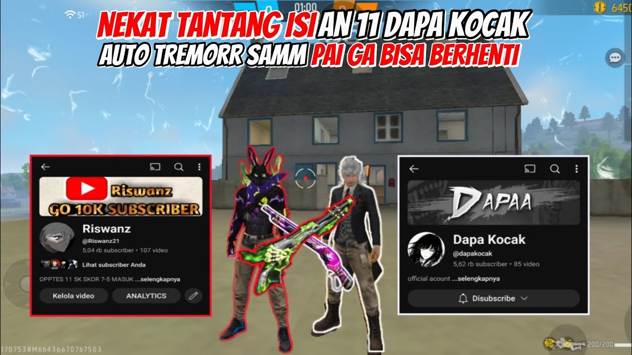 NEKAT AJAKIN ISIAN 11 DAPA KOCAK,INIKAN YANG KALIAN TUNGU TUNGU!!