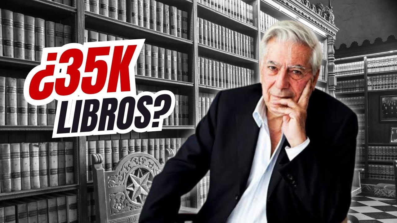 🔥 La DESCOMUNAL BIBLIOTECA de Mario Vargas Llosa 🔥