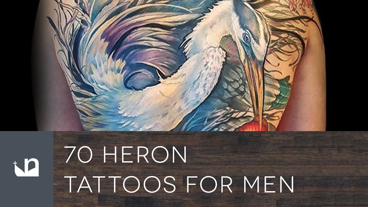 70 Heron Tattoos For Men - YouTube