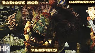 Total War Warhammer 2 Radious mod - прохождение - Vampires - Very Hard =55= Великий вождь