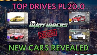 Top Drives : EXCLUSIVE PL20.0 THE WAYFINDERS UPDATE CAR REVEAL!