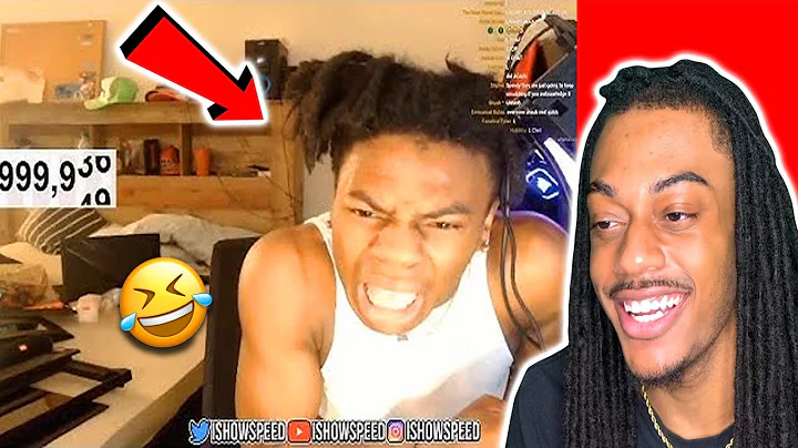 ISHOWSPEED'S PC WILL NOT STOP FALLING ON HIM REACTION! 🤣🤣