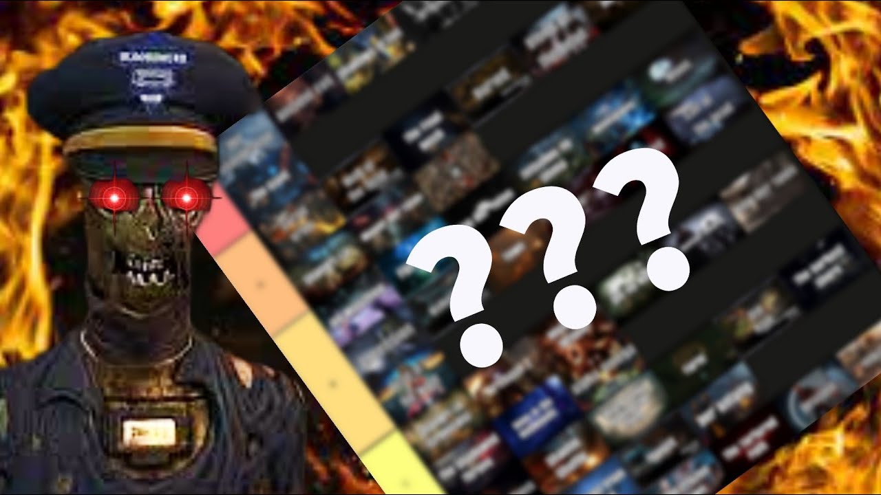 THE CORRECT ZOMBIES TIER LIST!!!