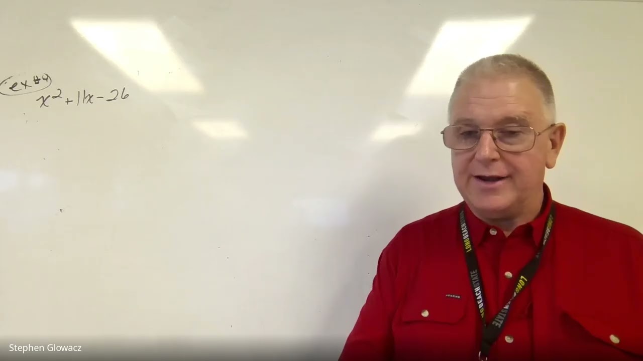 #4039 Algebra 1B, Credit 4, Lesson 21.1