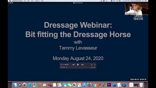 Dressage Webinar: Bit Fitting the Dressage Horse