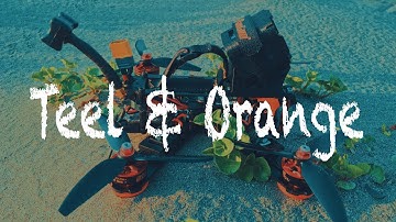 Teel & Orange//Betaflight 3.4//FPV DRONE FREESTYLE//GoPro hero5 session