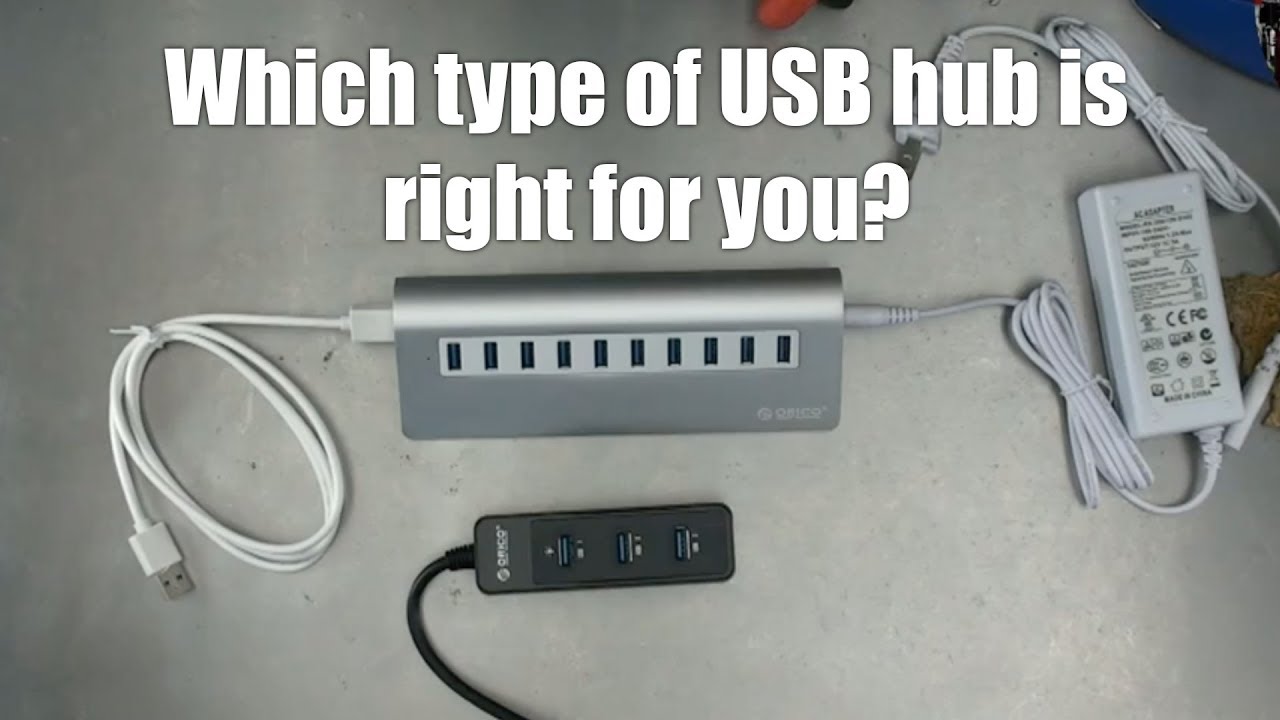 Powered vs USB hubs - which one is right for you? - YouTube