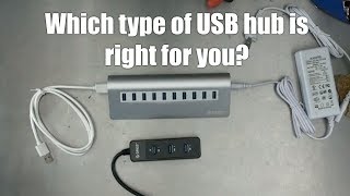 Powered vs unpowered USB hubs - which one is right for you? - YouTube