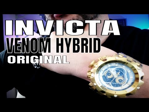 Invicta Watches Review : Invicta Venom Hybrid Watch Explained