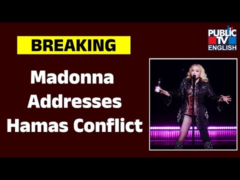 Madonna Expresses Her Heartbreak On Israel-Hamas Conflict | Public TV English