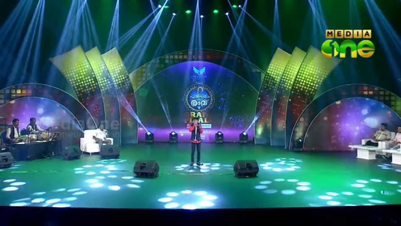 Pathinalam Ravu Season3 Grand Finale Rabiyulla Singing 'Mandalam Pukal Kollum..' Part 11