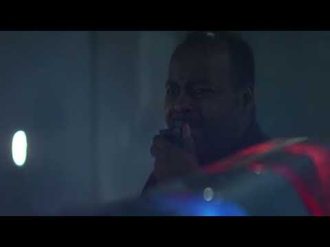 Die hard "it's not the police it's him" John Tosses C4 Down the Elevator shaft scene
