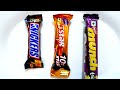 Munch vs snikers vs cadbury