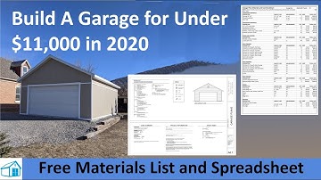What are the Costs and Major Steps To Build A Garage?