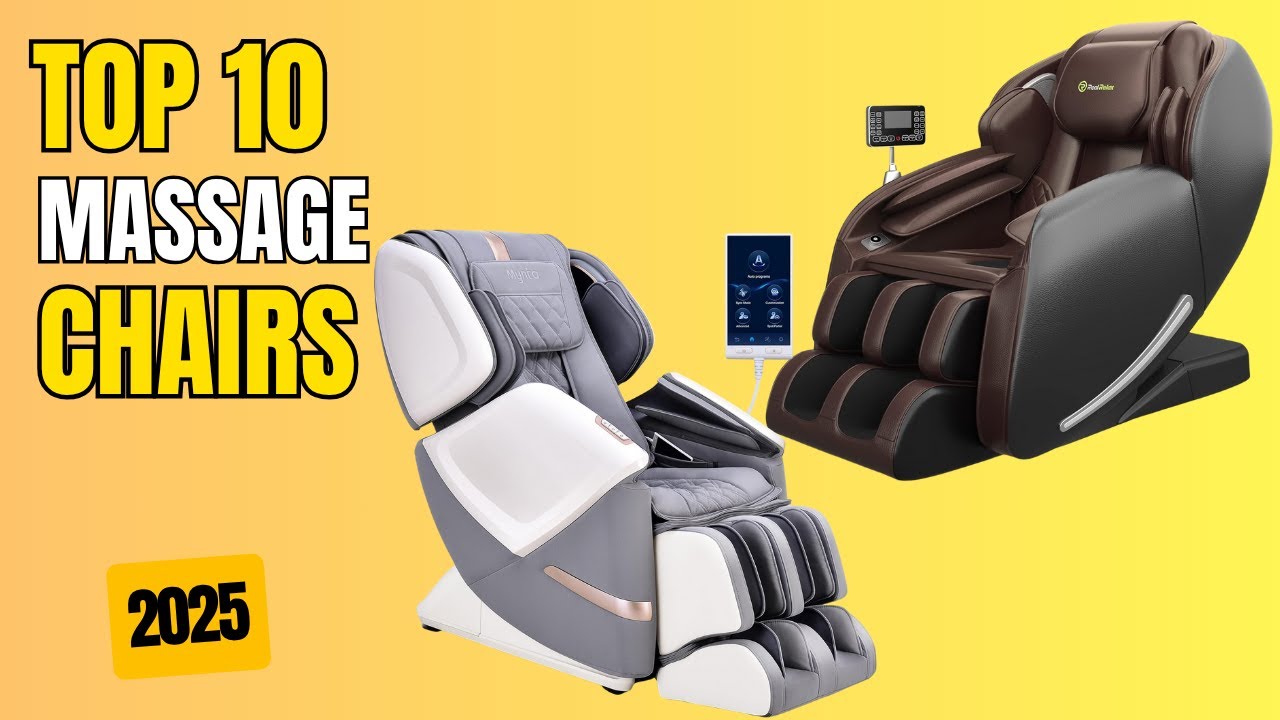 Best Massage Chair 2025 | Top 10 Best Massage Chairs for Stress, Pain and Everyday Relaxation