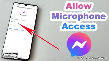 How to Allow Microphone Access on Messenger