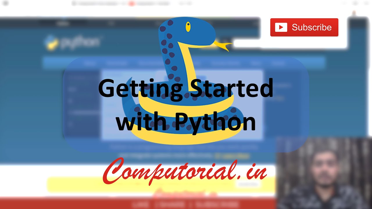 Getting Started with Python | Part 1 | Computorial In - YouTube