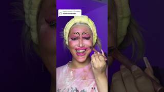 Man where 🥹💀 trans women are women 🏳️‍⚧️💜 #transandproud #makeuptransformation #extrememakeup