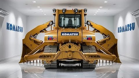 2026 Komatsu D475A in Shining Golden Color World