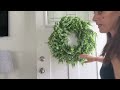GLIDLION 24" Artificial Eucalyptus Wreath #Glidlion #doorwreath #homedecor