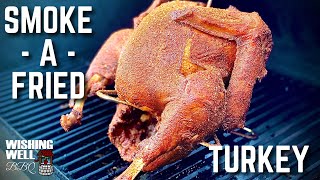 Smoke-a-Fried Turkey | The ULTIMATE Thanksgiving Gamechanger! by Wishing Well BBQ 3,992 views 2 years ago 13 minutes, 26 seconds