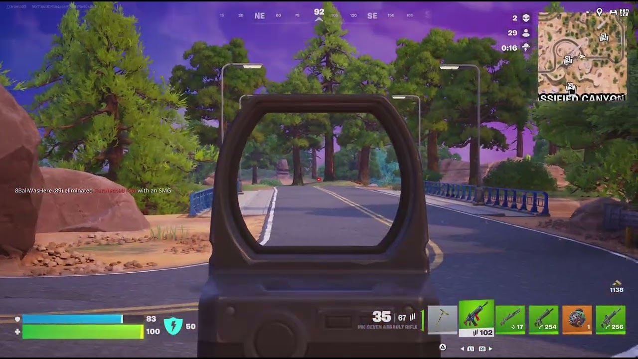 Fortnite victory royale gameplay