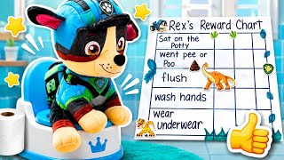 Paw Patrol Dino Potty Reward Chart Toddler Potty Training Tips