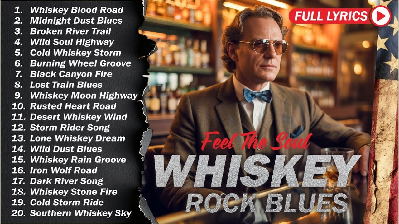 Best Of Slow Blues 2025 | Whiskey Nights & Soulful Electric Guitar Ballads