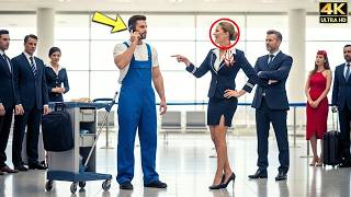 A Flight Attendant Mocked Him—Then the Billionaire CEO Heard the Single Dad’s Call Sign