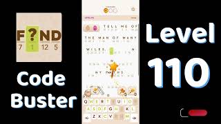 Code Busters Level 110 Walkthrough 🧩 | All Puzzle Solutions| Solutionguruji