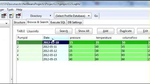 Java prog#31. Connect new jframe and Populate jatable in SQLite (MySql) Database in Netbeans java