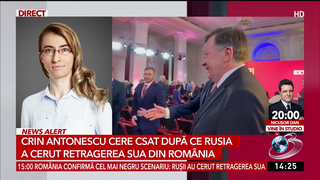 Crin Antonescu cere convocarea CSAT