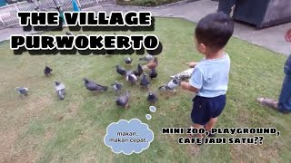 WISATA ANAK - The Village Purwokerto. Bebas main sama burung seperti di luar negeri!!!