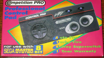 The Controller Chronicles - Competiton Pro Professional Control Pad Review (Master System)