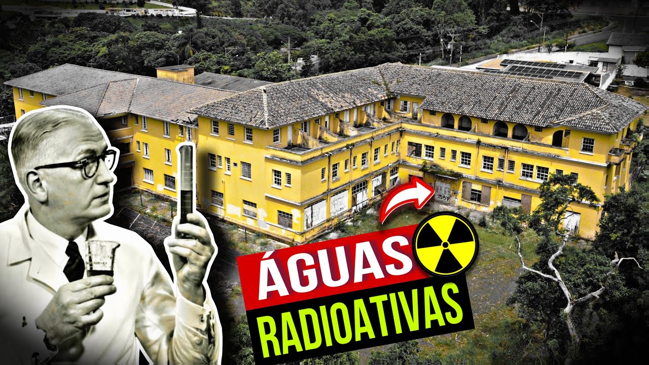 HOTEL GIGANTE ABANDONADO! FAMOSO POR TER ÁGUAS RADIOATIVAS. TINHA UM GRANDE PODER DE CURA! #urbex