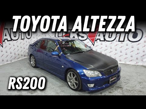 Синяя на пластике! Обзор Toyota Altezza [Leks-Auto 445]