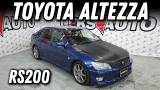 Синяя на пластике! Обзор Toyota Altezza [Leks-Auto 445]