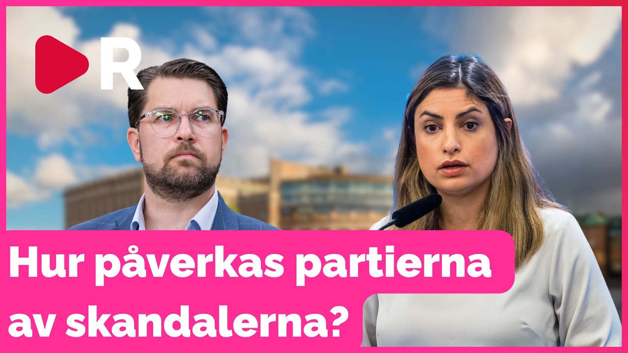 Hur drabbas partierna av skandalerna?