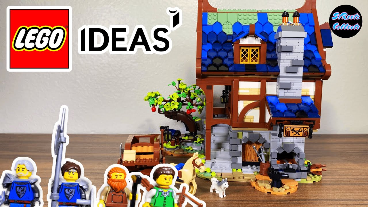 Lego Ideas Set 21325 Medieval Blacksmith Review (2021)