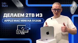 Делаем из Apple Mac mini на 256Gb → 2Tb