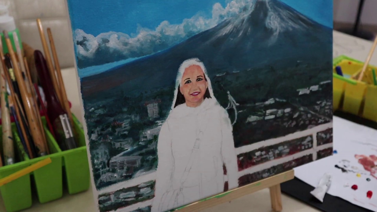 Cristine Gonzales - Painting Mount Fuji + Weng