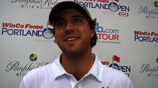 Mark Hubbard interview after Round 2 of the WinCo Portland Open
