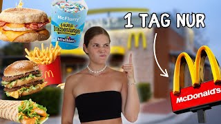 Eat only at McDonalds for 24 hours 🍟🍔