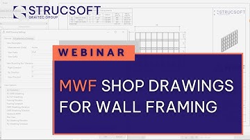 How to Create Shop Drawings for Wall Framing in MWF