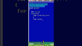 Print  🌟 || Using C++ || In TurboC On Android