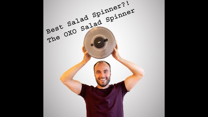salad spinner, lg pull ss EASY SPIN 2 WAIT TIL OXO=0 - Whisk