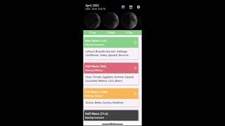 Planta con la Luna | Tutorial de la app Lunar Planting Guide & Planner screenshot 5