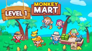 Monkey Mart Level 1 | Walkthrough online Game Poki