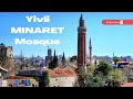 Yivli minare cami  yivli minare mosque antalya  4k  november 2022 yivliminaremosque antalya 4k