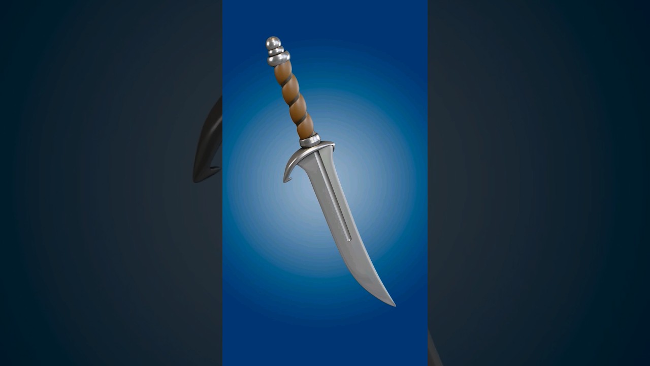 Dagger for 3d print (baldurls gate)